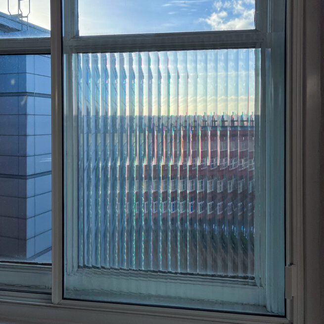 Reeded Glass 1 Window Film Surface Designs 9895